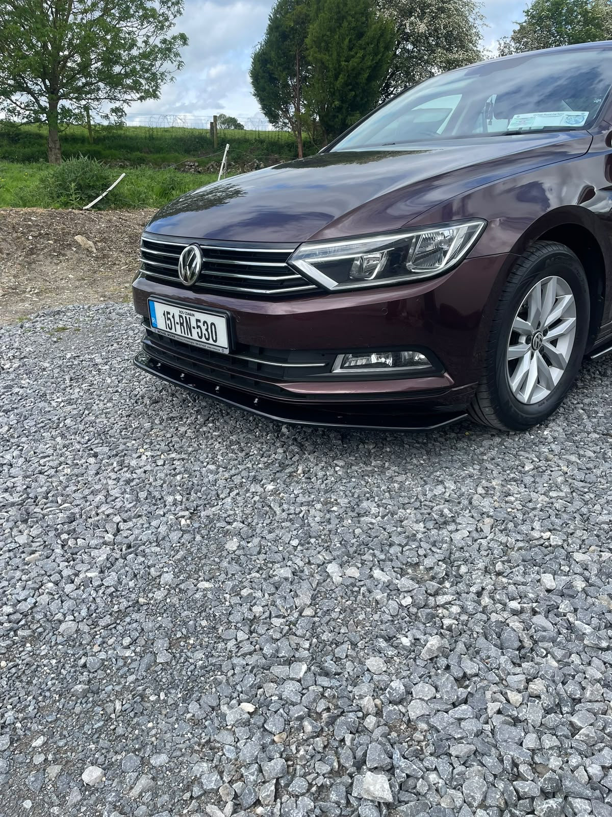 B8 Passat Splitter