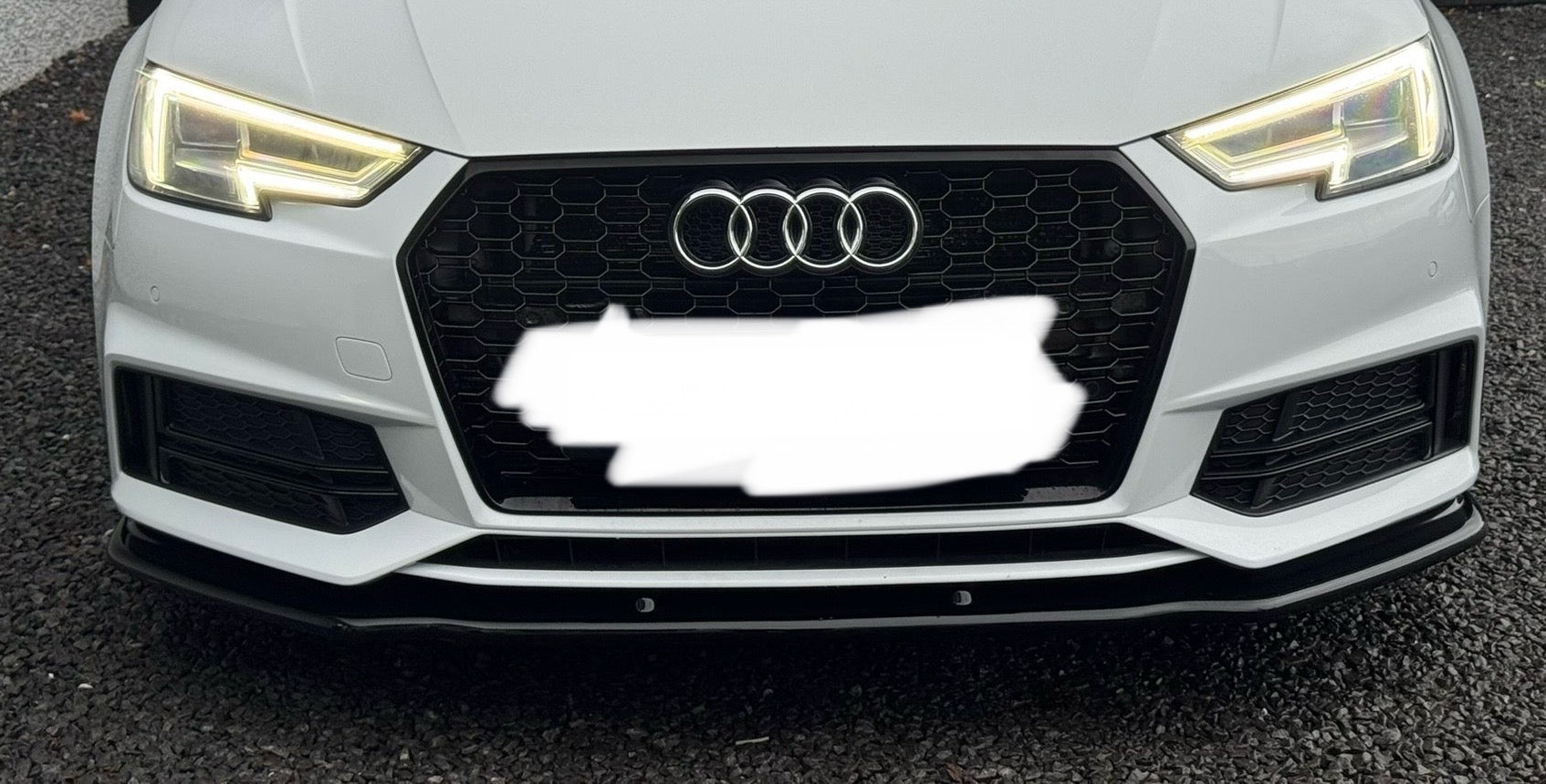 Audi A4 B9 Front Splitter 2016-2019 Style 3(High Quality)