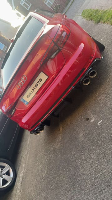 AUDI A4 B9 QUAD EXIT REAR DIFFUSER