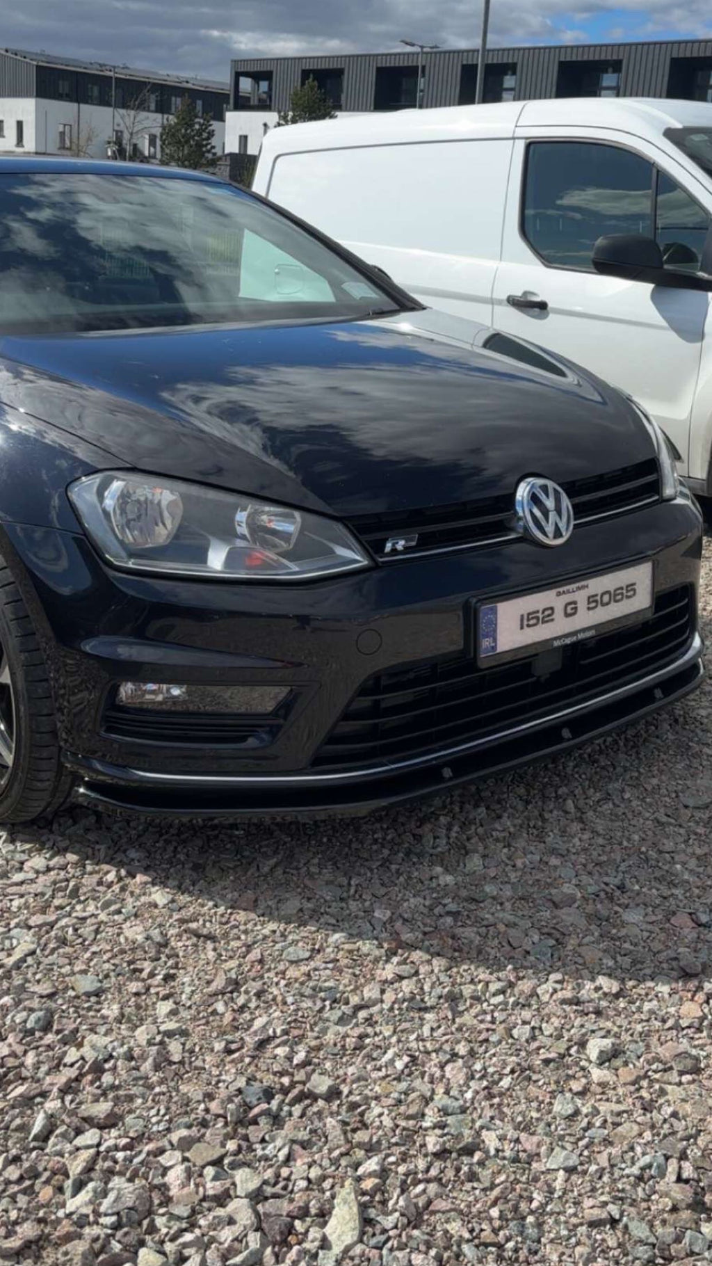 VW MK7 Golf R Style 2 Front Splitter