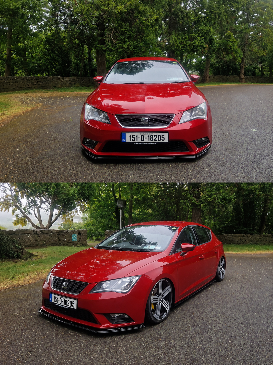Seat Leon MK3 Front Splitter Style 1