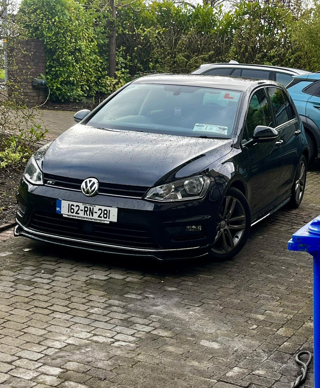 VW Golf MK7 R Front splitter