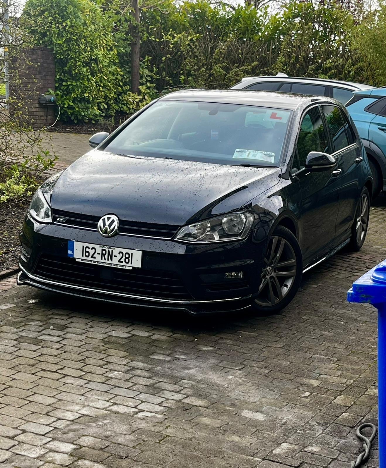 VW Golf MK7 R Front splitter