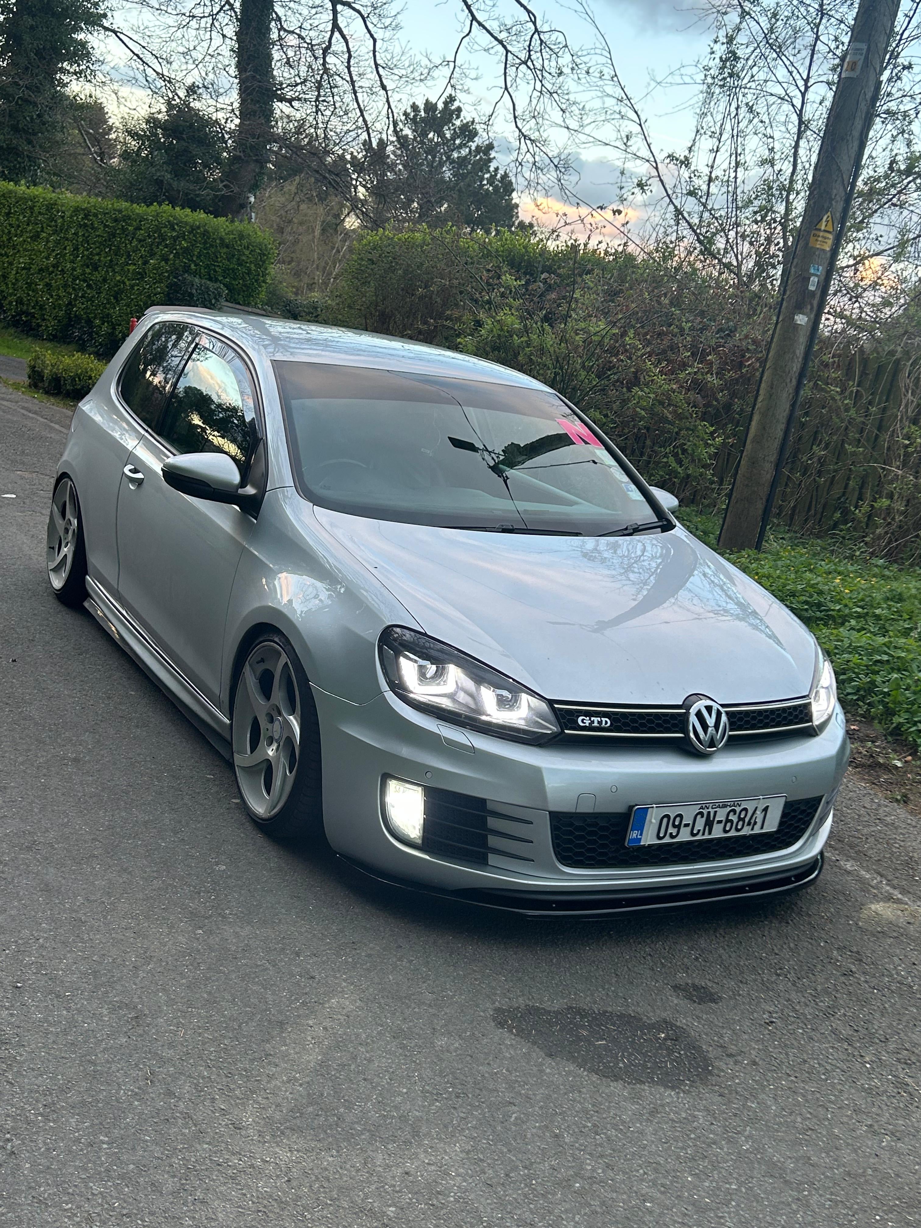 MK6 GOLF 2008-2012 Standard & GTD/GTI Front Splitter