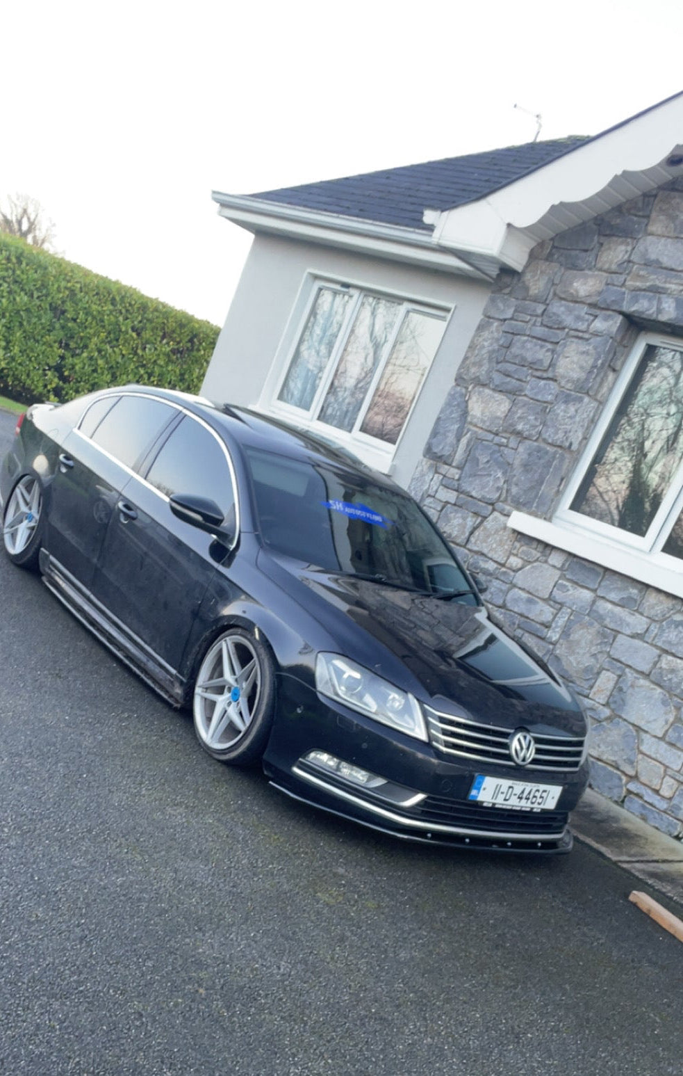 Style 2 B7 Passat Splitter