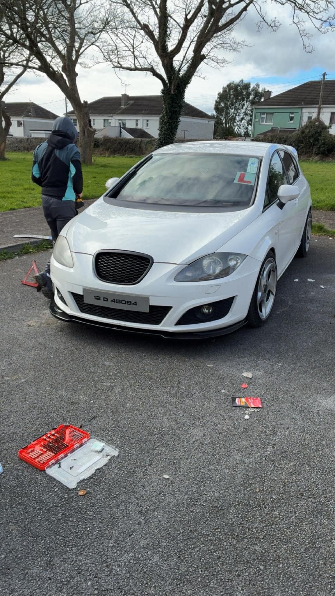 MK2 Seat Leon Standard Bumper Front Splitter