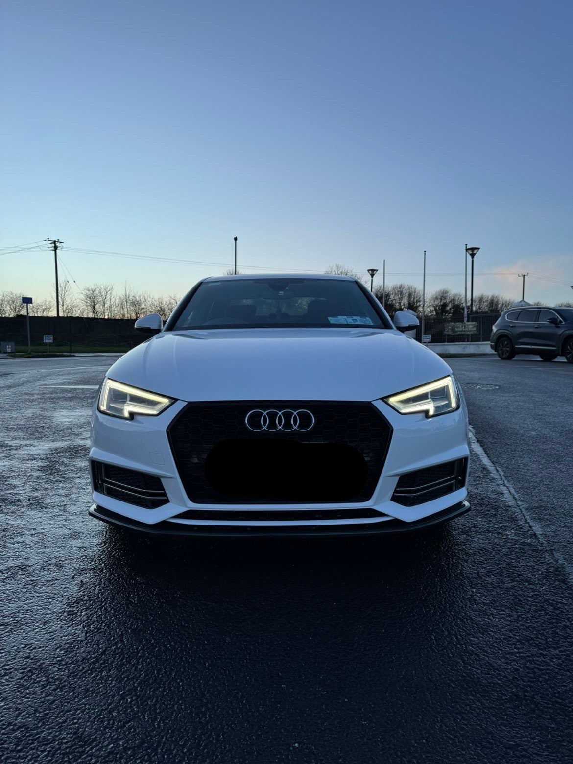 Audi A4 B9 Front Splitter 2016-2019