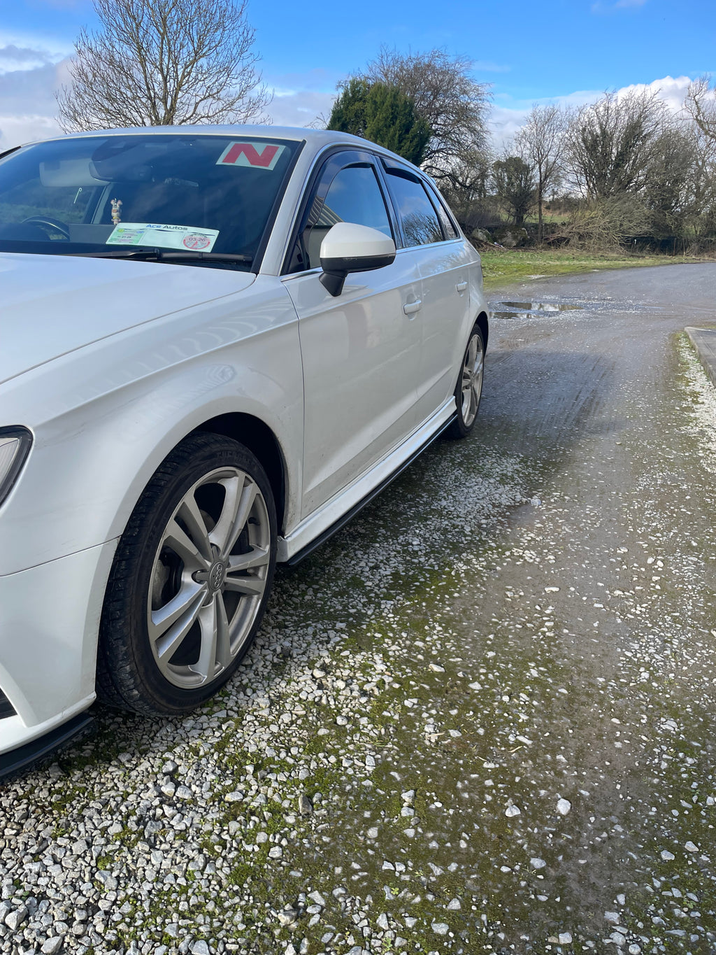 Audi A3 Side Extensions