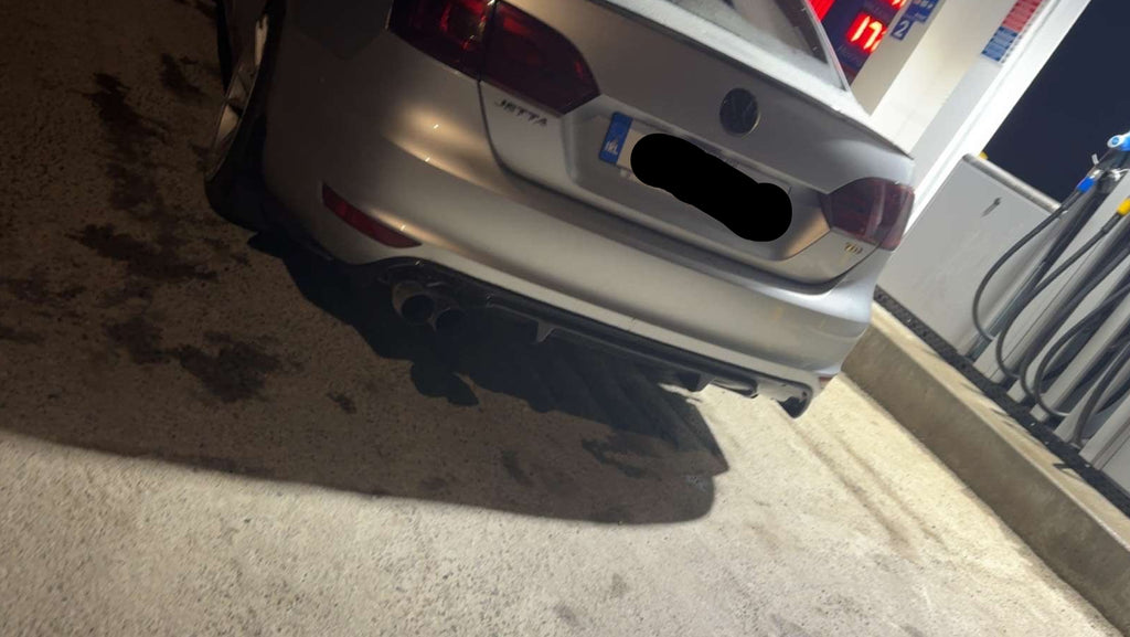 VW MK6 Jetta Rear Diffuser