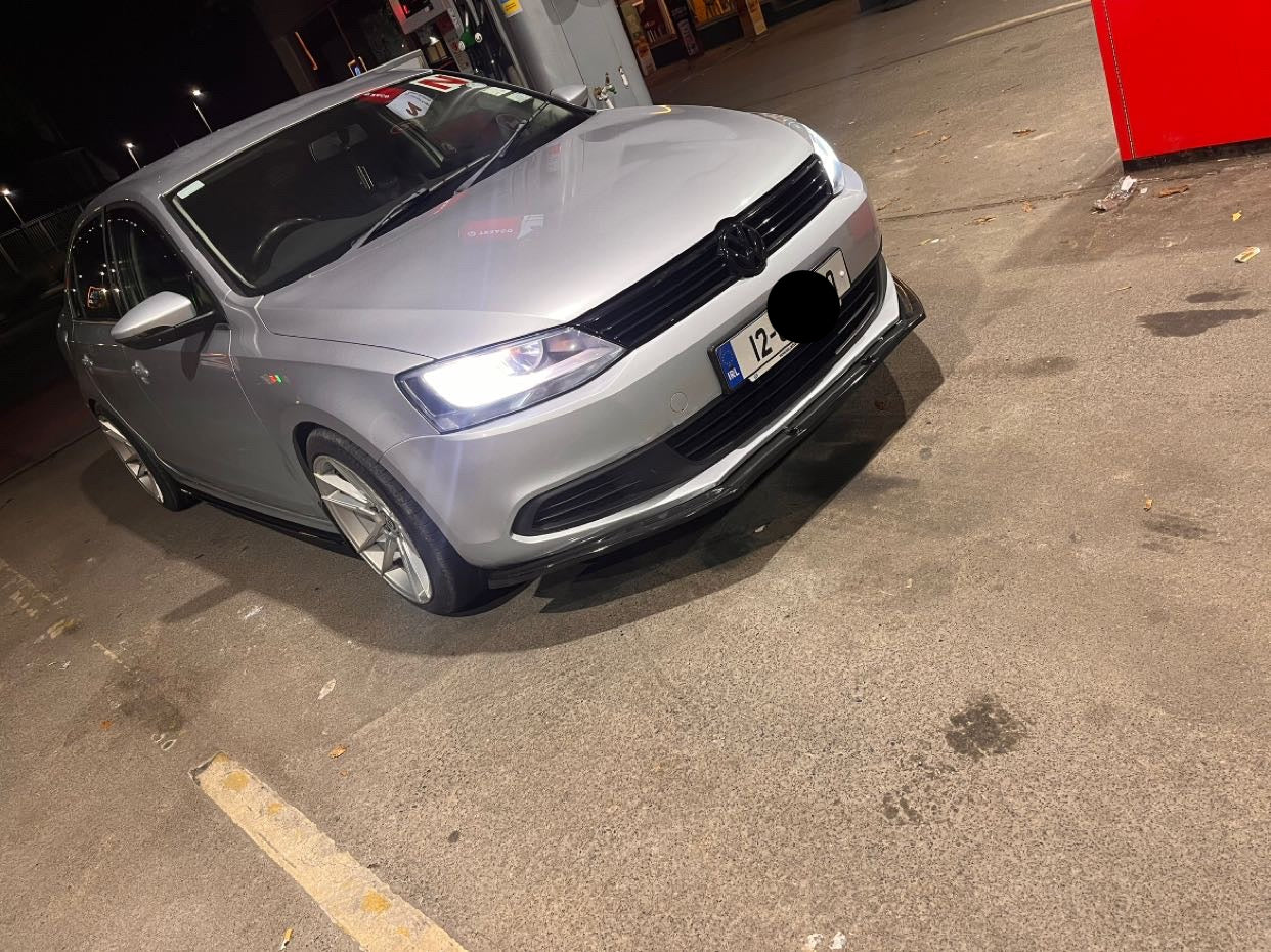 VW MK6 Jetta Standard Bumper Front Splitter