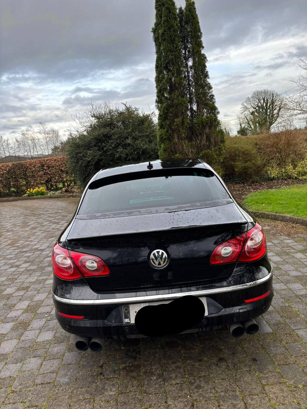 Passat CC Rear Window Roof Spoiler
