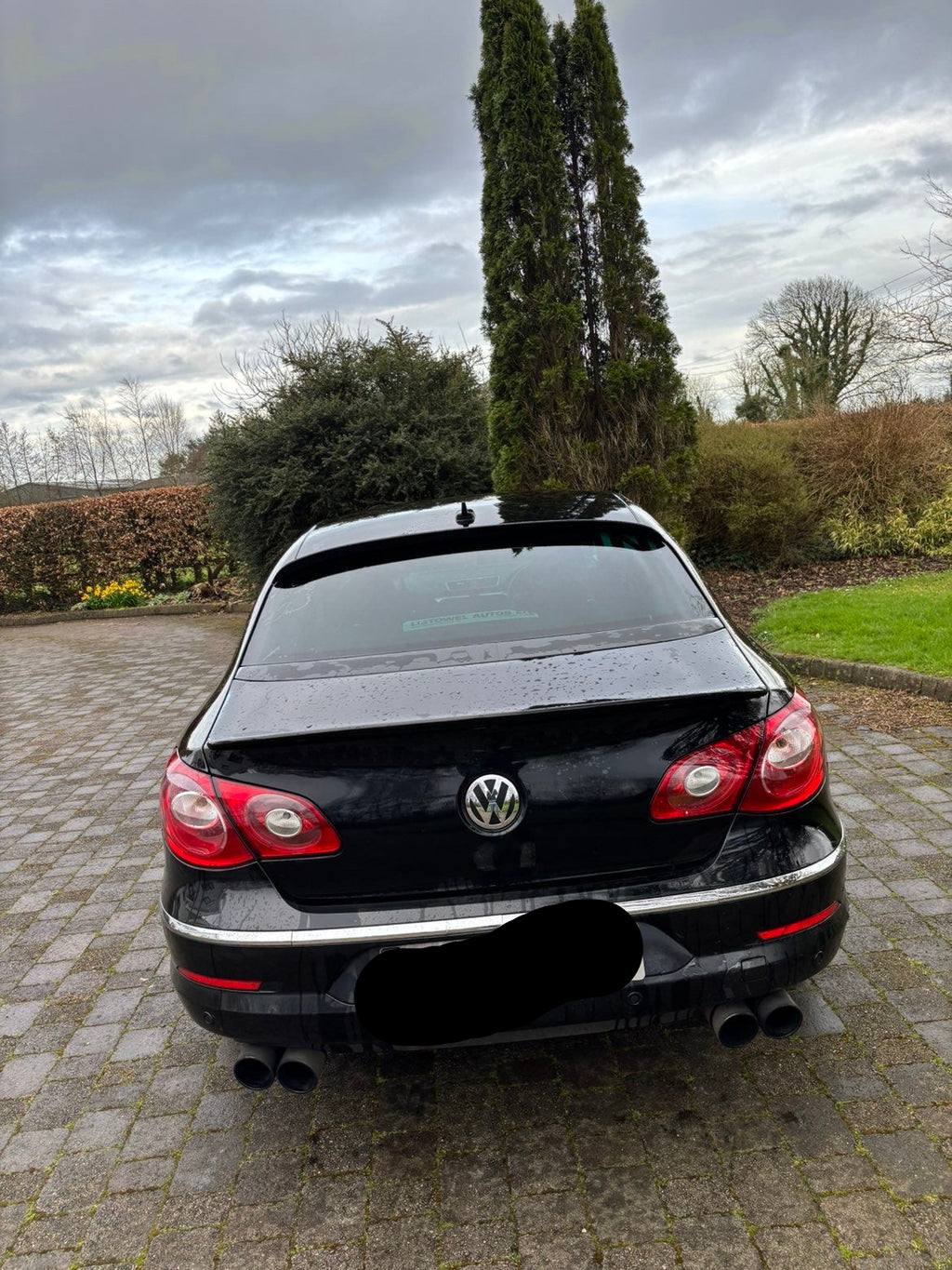 Passat CC Rear Boot Spoiler
