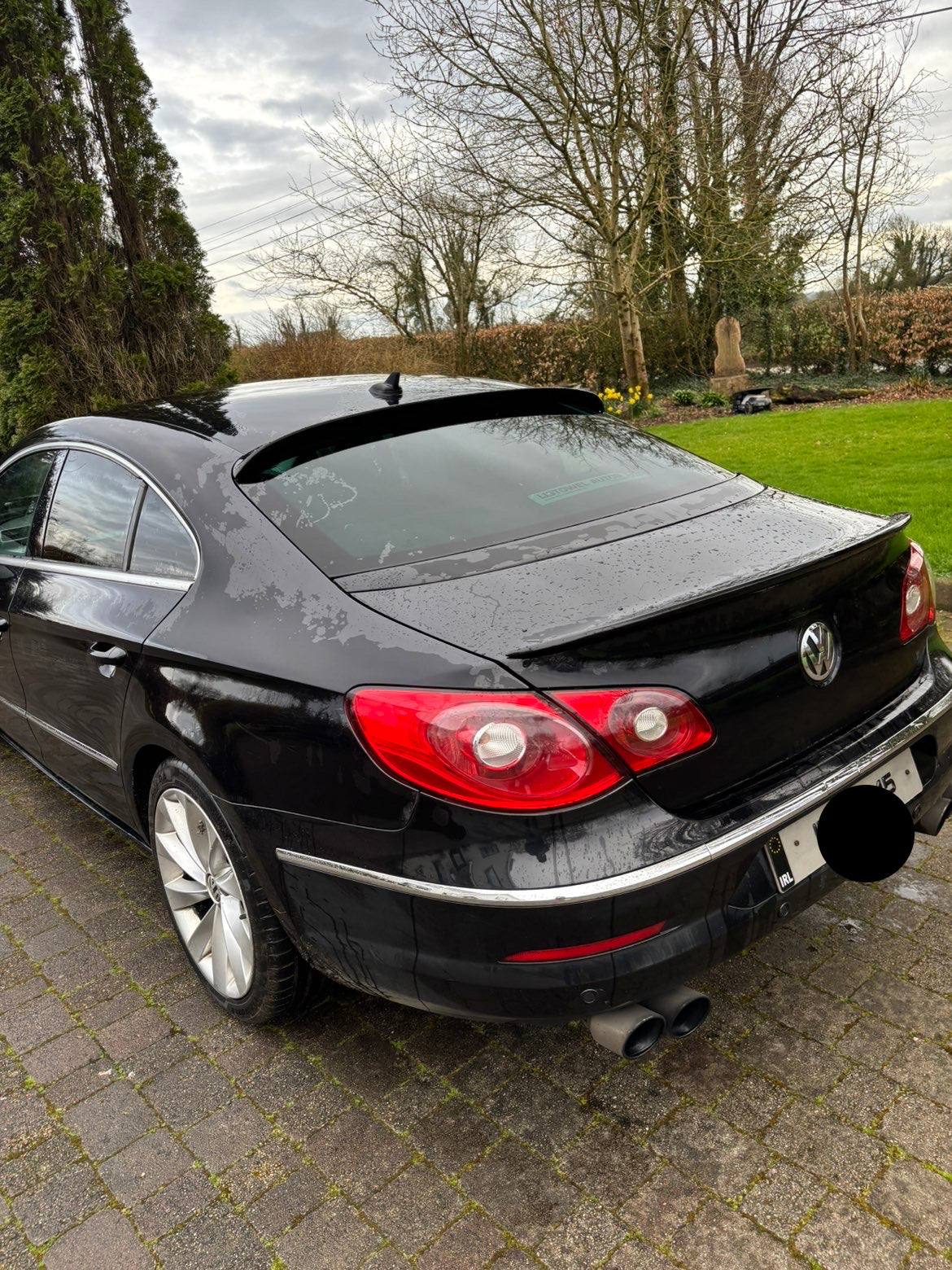 Passat CC Rear Window Roof Spoiler