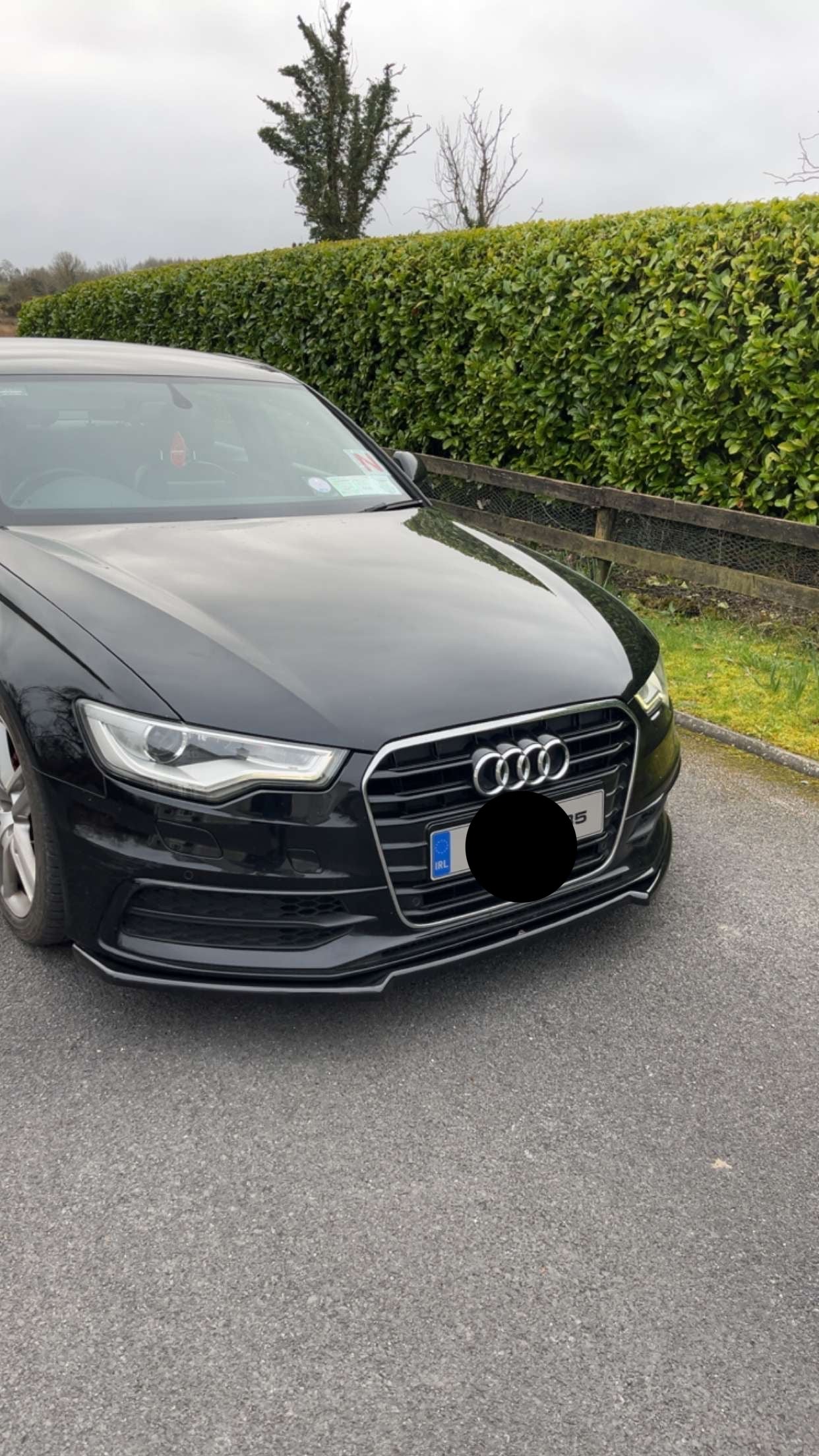 Audi A6 C7/C7.5 Front Splitter Style 2