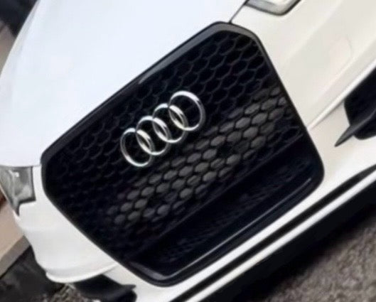 AUDI A6 S6 2015-2018 C7.5 ALL BLACK HONEYCOMB GRILLE