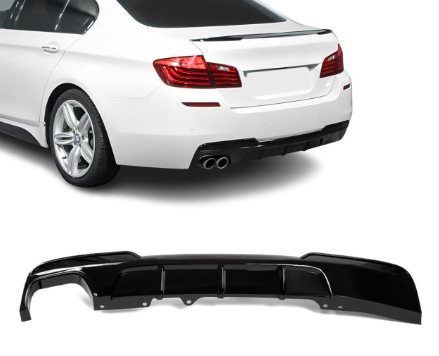 BMW F10 LH Twin Exit M-Performance Diffuser