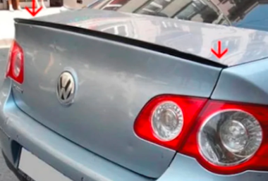 VW Passat B6 Rear Boot Spoiler