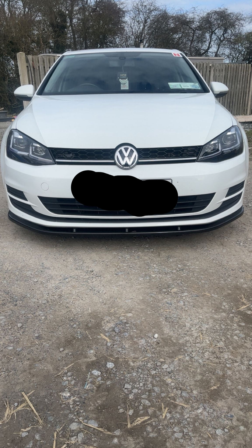 VW MK7 Golf Standard Bumper Front Splitter