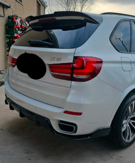 BMW X5 F15 TOP BOOT SPOILER GLOSS BLACK 2014-2018