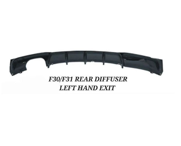 F30 M-Performance Rear Diffuser LH Exit