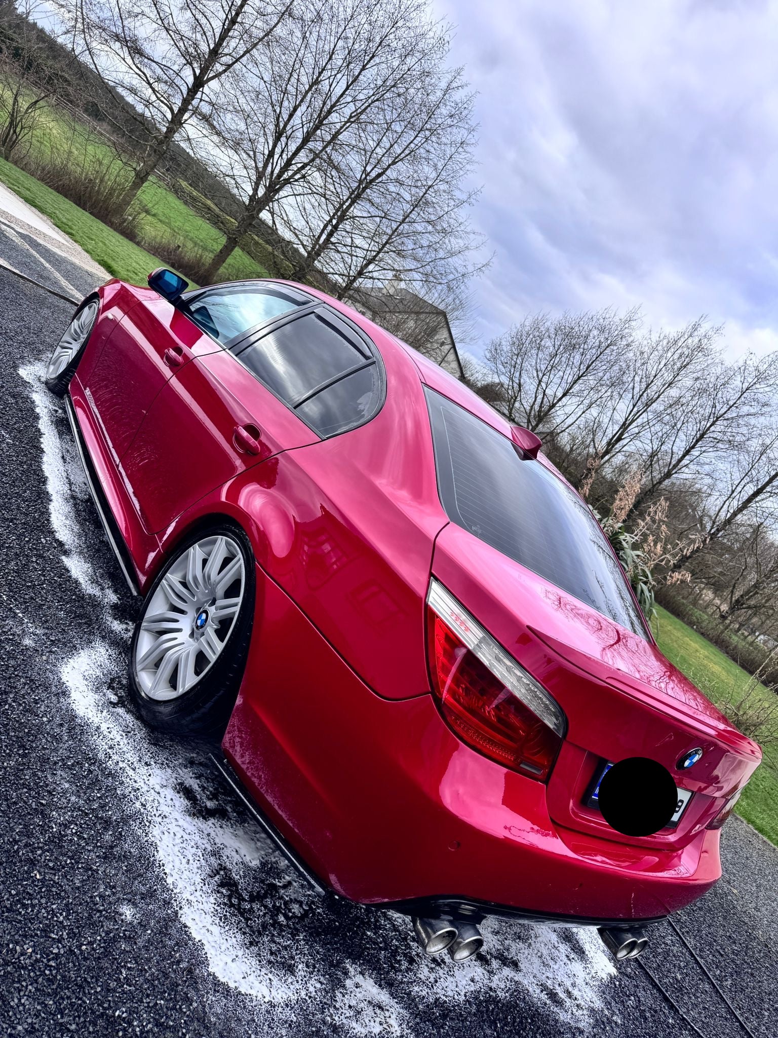 BMW E60 Rear Spats