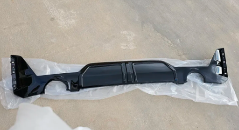 BMW 3 Series G20 LCI Facelift 2022+ Gloss Black Rear Diffuser