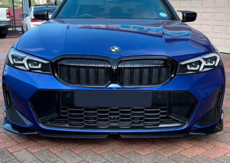 BMW 3 Series G20 LCI Facelift 2022+ Gloss Black Front Splitter