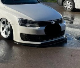 VW MK6 & 6.5 Jetta GLI Front Splitter Style 1
