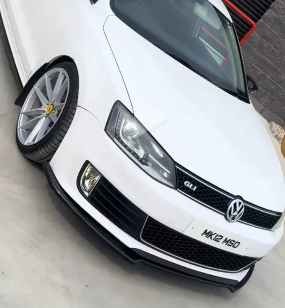 VW MK6 & 6.5 Jetta GLI Front Splitter Style 2