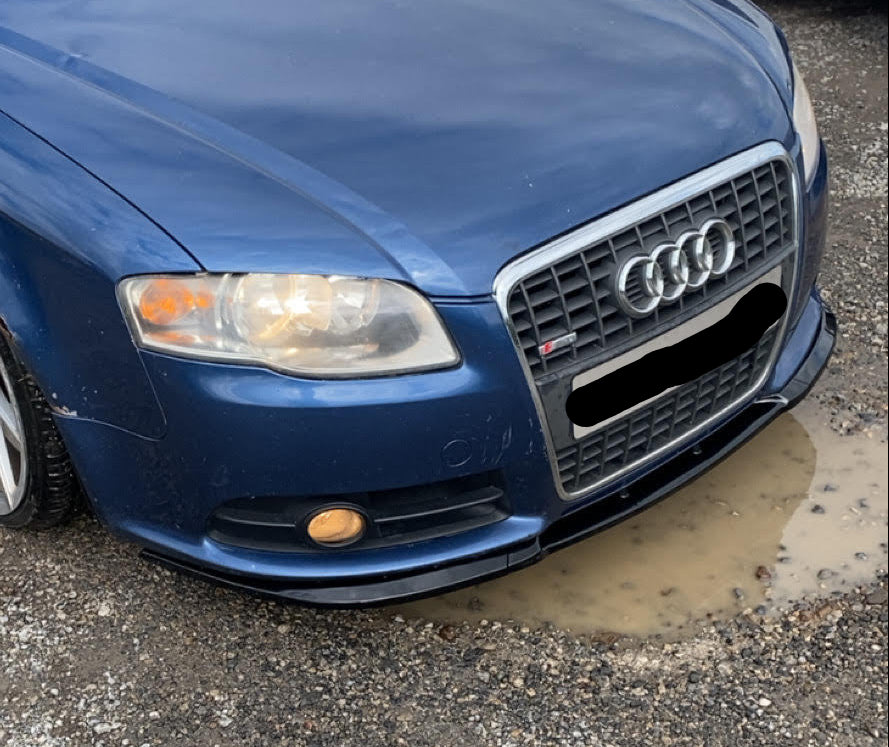 Universal GLOSS BLACK Cupra Front Splitter