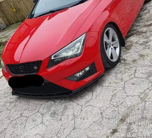 Seat Leon MK3 Front Splitter Style 1