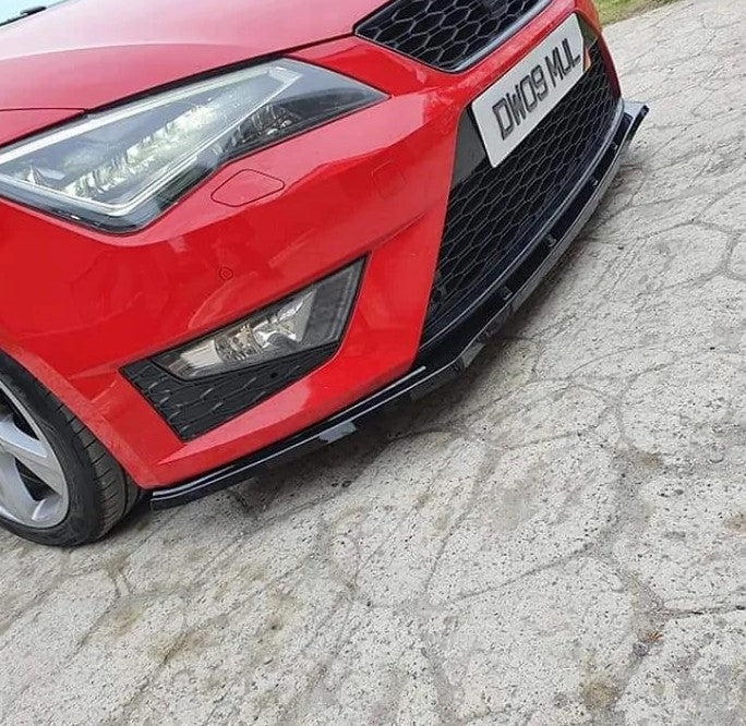 Seat Leon MK3 Front Splitter Style 1