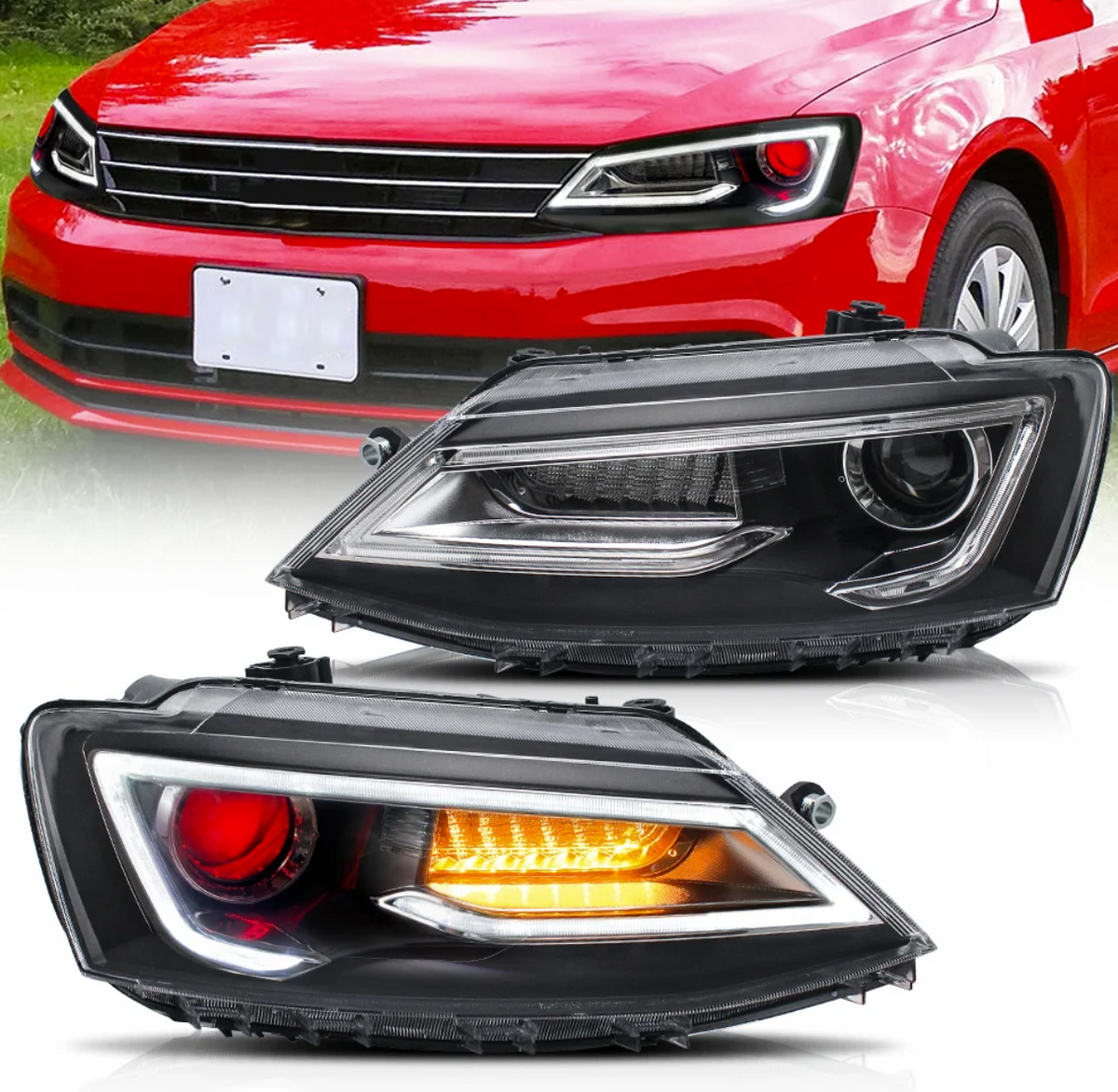 Mk6/6.5 Jetta Vland Headlights