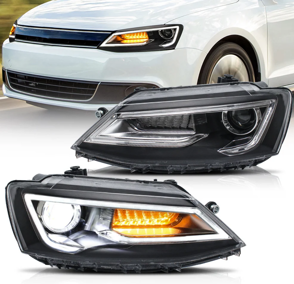 Mk6/6.5 Jetta Vland Headlights