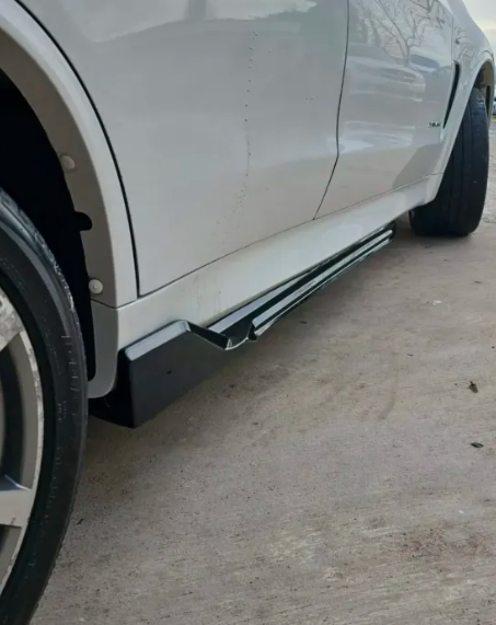 BMW F15 X5 BLACK KNIGHT AERO SIDE EXTENSIONS 2014-2018