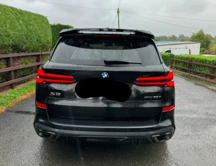 BMW X5 G05 PRE & LCI 2019&2023+ Gloss Black STYLE 1 REAR DIFFUSER
