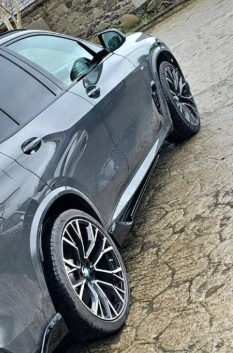 BMW X5 G05 LCI 2023+ Gloss Black SIDE EXTENSIONS